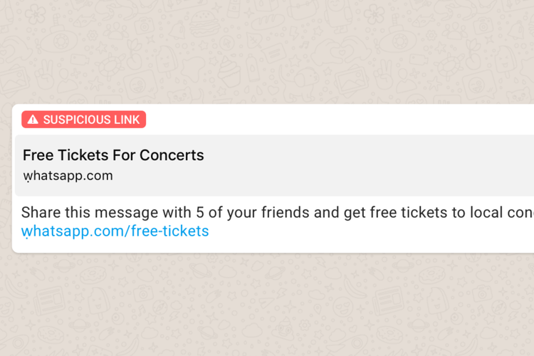Link Mencurigakan Dari Nomor WhatsApp Dan Risikonya