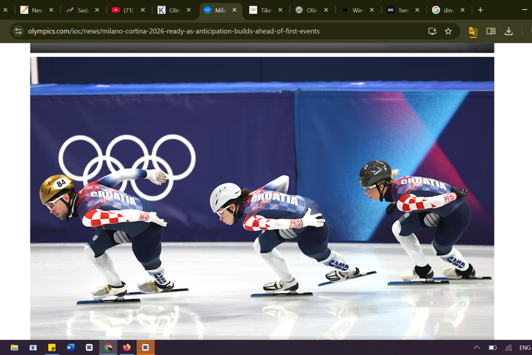 16 Cabang Olahraga Di Lombakan Di Olimpiade Musim Dingin 2026